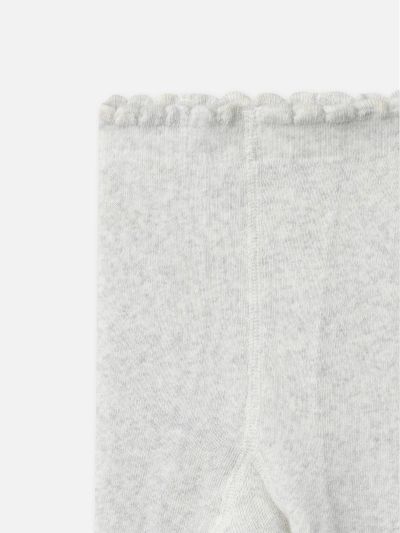 Сиви чорапогащи за бебе момиче