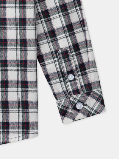 Карирана коледна риза за момчета