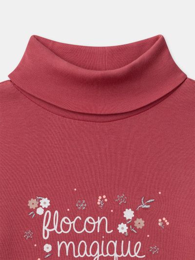 Розова блуза за момиче