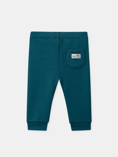 Син панталон за бебе момче