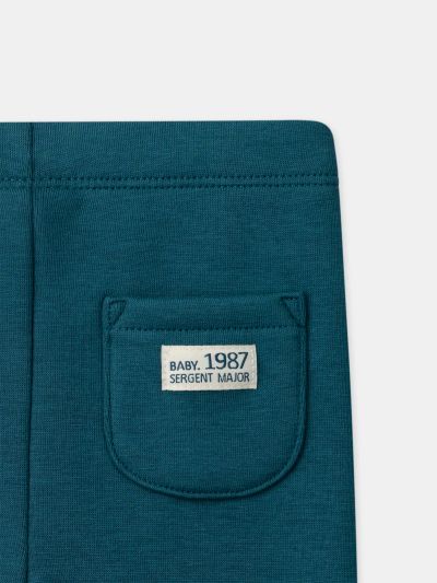 Син панталон за бебе момче