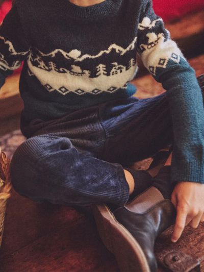 СИНИ КАДИФЕНИ ПАНТАЛОНИ ЗА МОМЧЕ