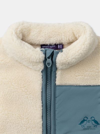 Екрю елек за бебе момче