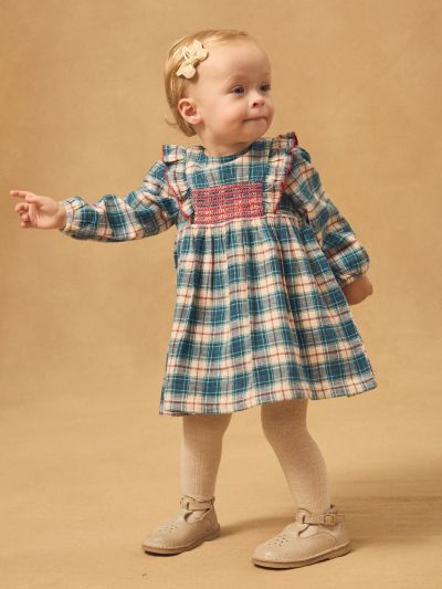 Каре рокля за бебе момиче