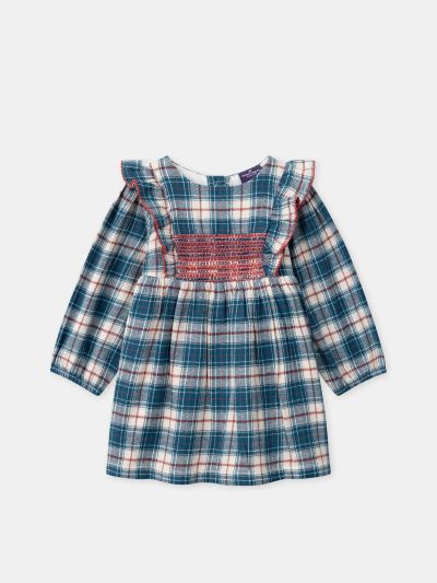 Каре рокля за бебе момиче
