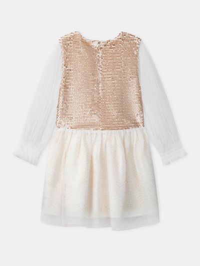 РОКЛЯ С ПАЙЕТИ И ТЮЛ 