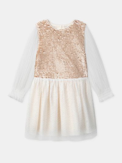 РОКЛЯ С ПАЙЕТИ И ТЮЛ 