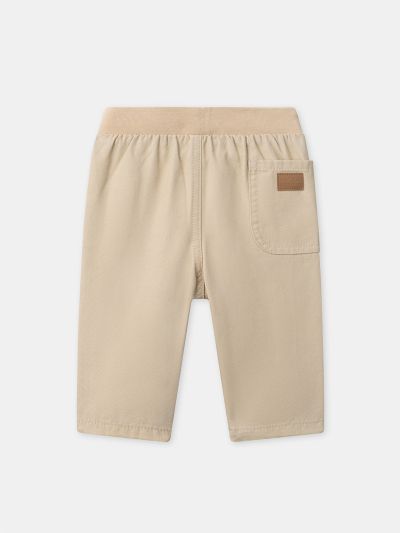 БЕЖОВ ПАНТАЛОН ЗА БЕБЕ МОМЧЕТА