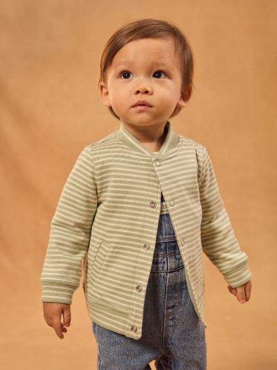 ДВУЛИЦЕВА БЕБЕШКА ЖИЛЕТКА В ЗЕЛЕНО И  РАЙЕТА ЗА БЕБЕ МОМЧЕ