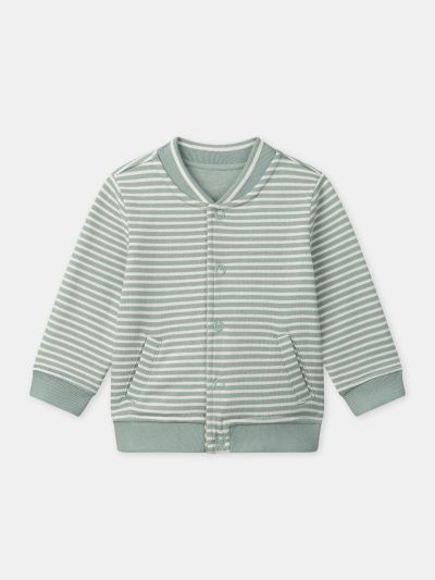 ДВУЛИЦЕВА БЕБЕШКА ЖИЛЕТКА В ЗЕЛЕНО И  РАЙЕТА ЗА БЕБЕ МОМЧЕ