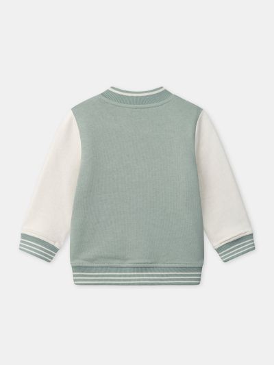 ДВУЛИЦЕВА БЕБЕШКА ЖИЛЕТКА В ЗЕЛЕНО И  РАЙЕТА ЗА БЕБЕ МОМЧЕ