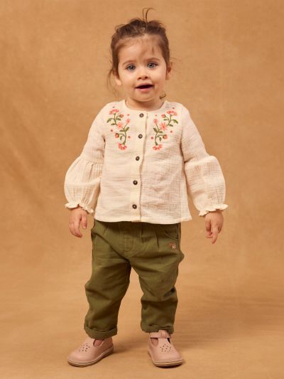 КАКИ ПАНТАЛОН ЗА БЕБЕ МОМИЧЕ