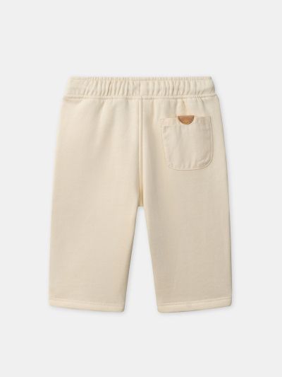 Бежов панталон за бебе момче