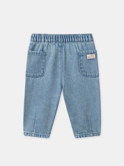 Дънков панталон за бебе момче