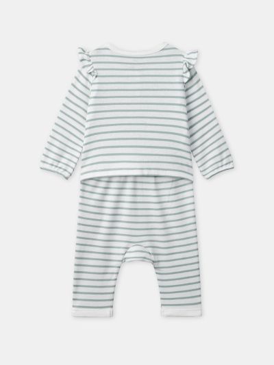 БЕБЕШКИ ГАЩЕРИЗОН СЪС ЗЕЛЕНИ РАЙЕТА ЗА МОМИЧЕ