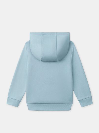 СИН СУИТШЪРТ С КАЧУЛКА ЗА МОМЧЕ