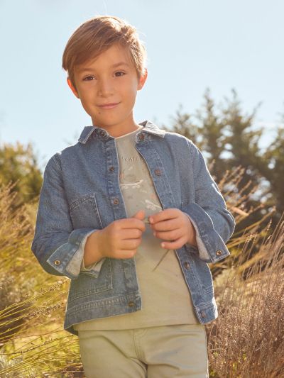 Дънково яке за момче