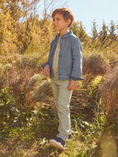 Дънково яке за момче