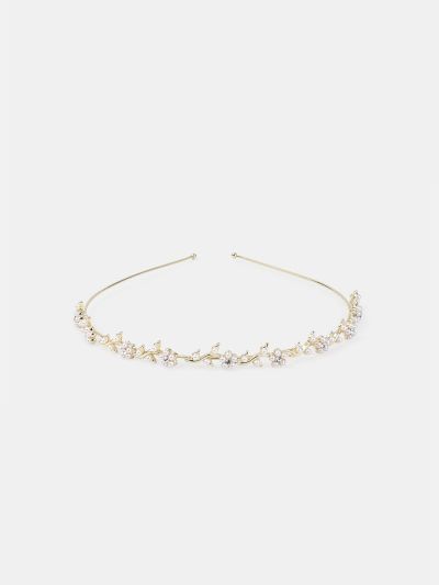 ДИАДЕМА С ЦВЕТЯ ЗА МОМИЧЕ