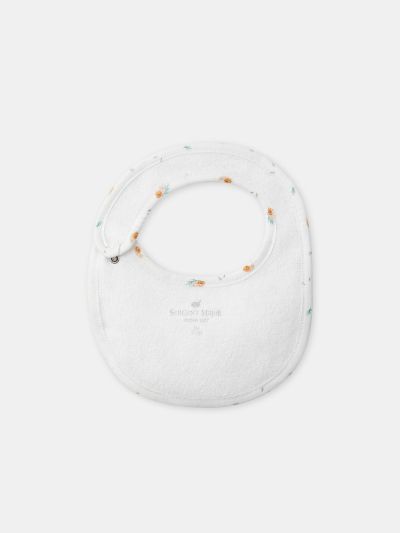 КОМПЛЕКТ ОТ 3 ЕКРЮ БЕБЕШКИ ЛИГАВНИКА С ПРИНТ ОХЛЮВИ ИЛИ ЛИСТА