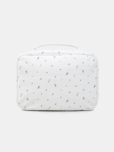 БЕБЕШКИ КУФАР С ПРИНТ ЛИСТА