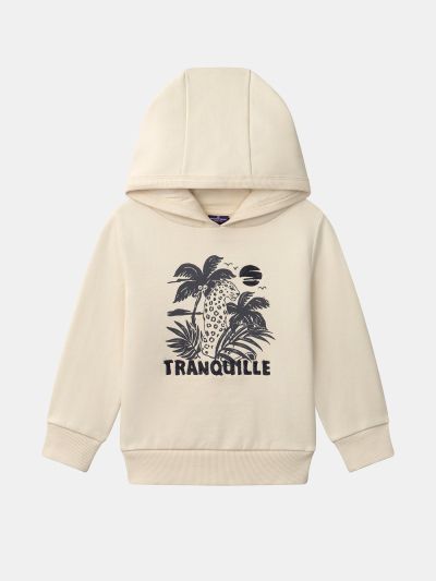 БЕЖОВ СУИЧЪР С КАЧУЛКА ЗА МОМЧЕ