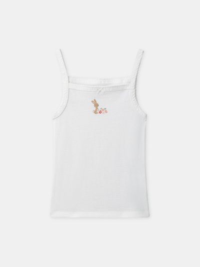 КОМПЛЕКТ ОТ 2 БРОЯ ДЕТСКИ ПОТНИКА С МОТИВ ЗАЙЧЕ ЗА МОМИЧЕ